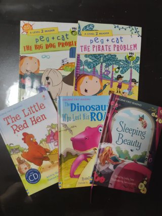 Varios libros en inglés
