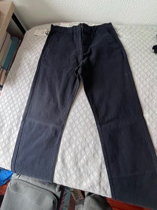 Pantalones Chinos Hombre Azul Marino sin estrenar