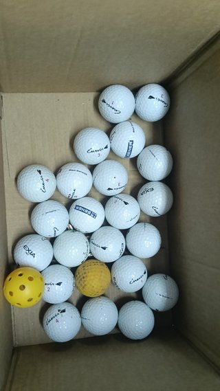 Pelotas de golf usadas (varias marcas)