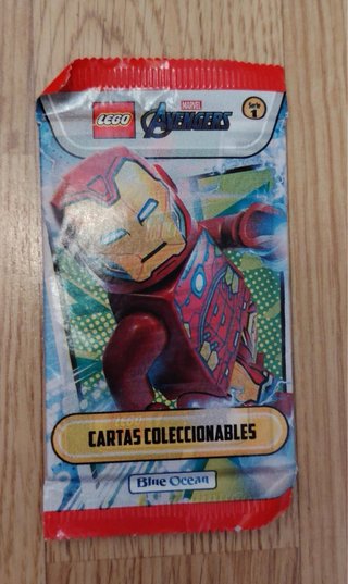 Sobre de Cartas LEGO Marvel Avengers Serie 1
