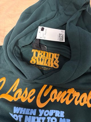 Sudadera Teddy Swims verde