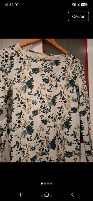 Camiseta Sfera floral S/36