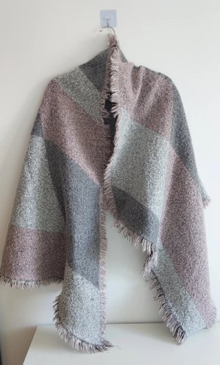 ✅️Bufanda Lana Multiuso - Poncho/Capa