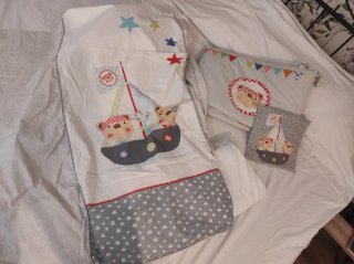 Conjunto cuna bebé TUC-TUC Pirata