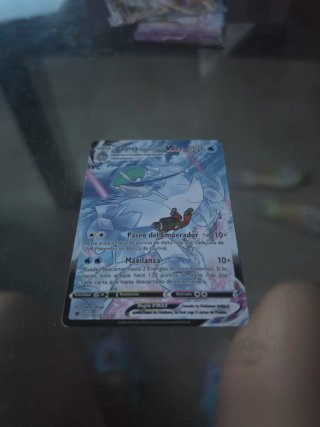 Carta Pokémon Calyrex Jinete Glacial VMAX