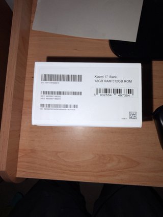 Xiaomi 17 negro