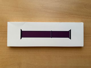 Apple Watch 40mm. Plum Sport Loop