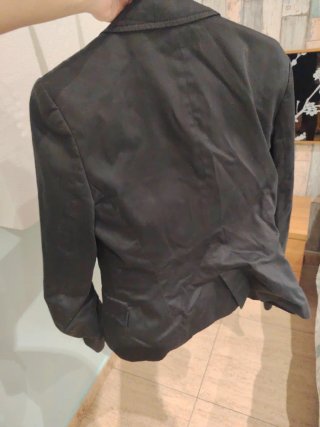 Americana Zara Basic Negra