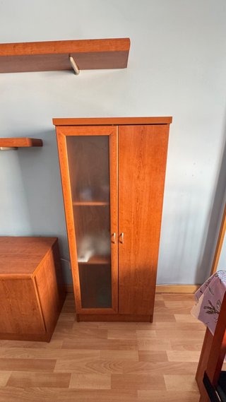 Mueble de salón modular de madera