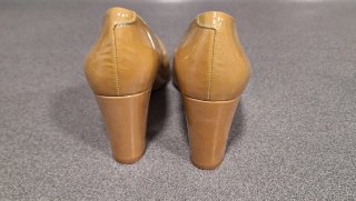 Zapatos de tacón charol mujer