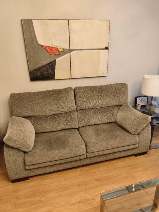 Conjunto de dos sofás (3 y 2 plazas)