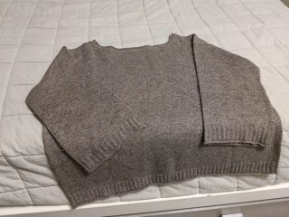 Jersey de lana gris Tintoretto, da para talla M