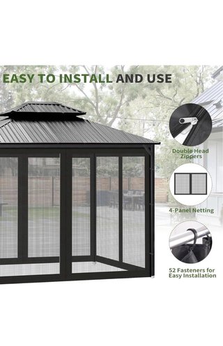 Mosquitera Universal per Gazebo