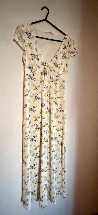 Vestido Largo Springfield Estampado Talla S