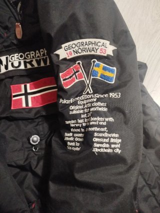 Anorak Geographical Norway Negro