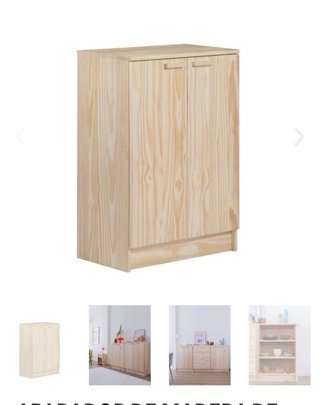Cómoda de Madera Maciza