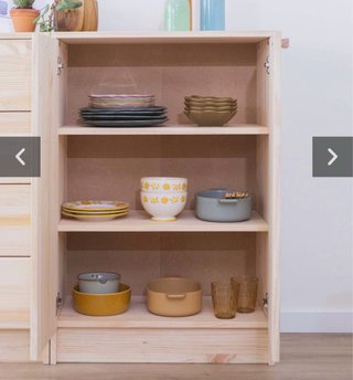 Cómoda de Madera Maciza