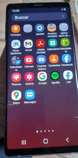 Samsung Galaxy S9 Negro/Morado
