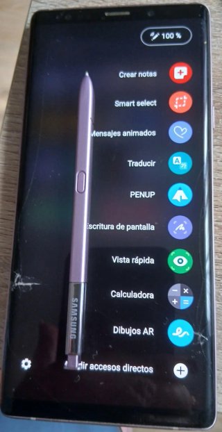 Samsung Galaxy S9 Negro/Morado