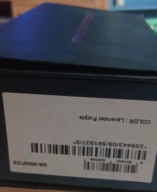 Samsung Galaxy S9 Negro/Morado