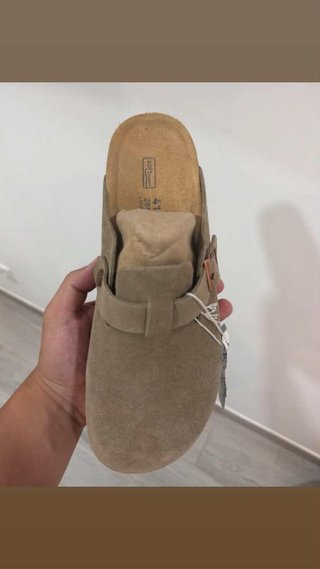 Birkenstock Boston BS Beige