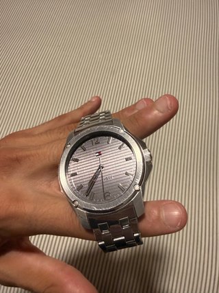 Reloj Tommy Hilfiger Hombre Plata