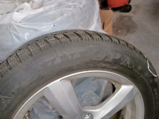 Llantas 16 pulgadas VW con neumáticos invierno