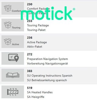 BMW F 900 XR (3 PACKS + 3 CASE)(HIST. REVIS COMPLETO)