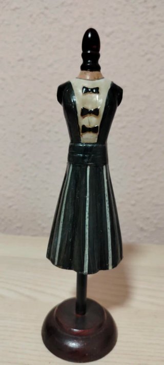 Figura Decorativa Maniquí Vintage Joyero