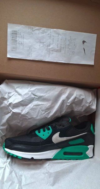 Nike Air Max 90 Negro/Verde Estadio