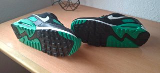Nike Air Max 90 Negro/Verde Estadio
