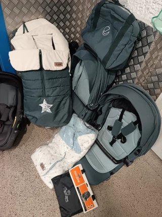 Carro Bebé Jané Muum Pro4 4 Piezas+Accesorios