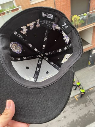 Gorra New Era Negra Bordados
