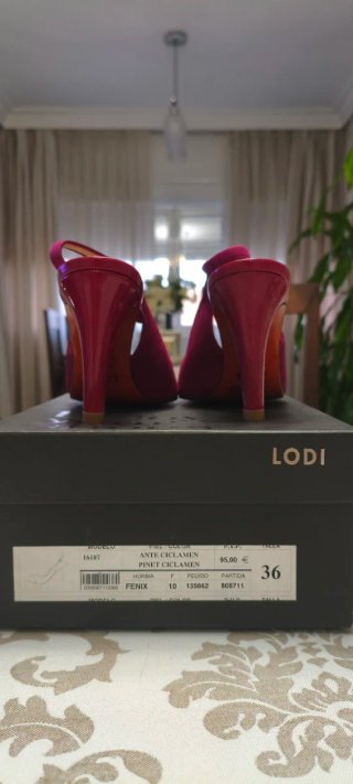 Zapatos de fiesta LODI fucsia