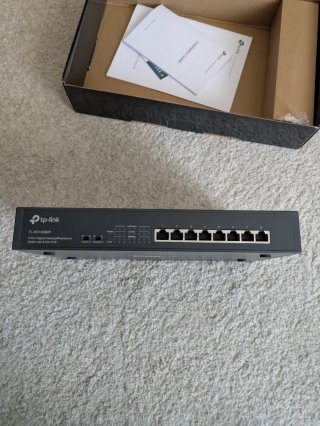 Switch Tp-Link TL-SG1008MP 8 Portas PoE+