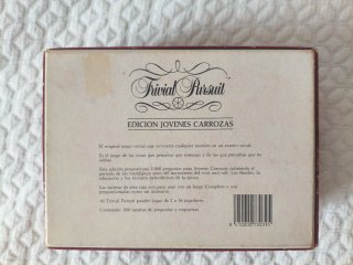 Trivial Pursuit Edición Jóvenes Carrozas 1988