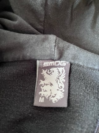 Sudadera con capucha y estampado de cuadros