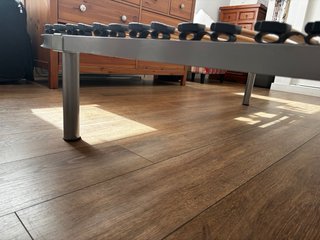 Somier 150x200 con patas metálicas