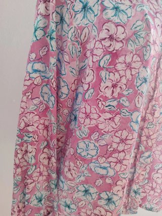 Blusa Zara Manga Larga Estampada Talla S