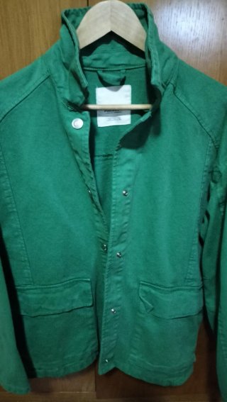 Chaqueta Pull&Bear Verde Talla M