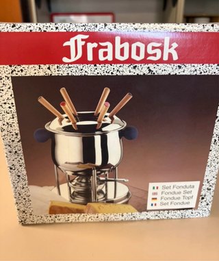 Set fonduta in ceramica Frabosk nuova