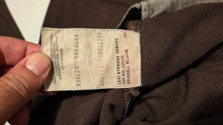 Pantalón Levi's 501 Marrón