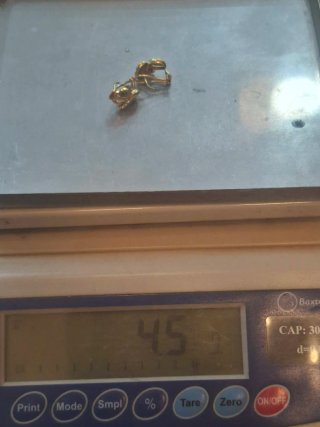 Pendientes de Oro con Piedra Verde y Diamantes