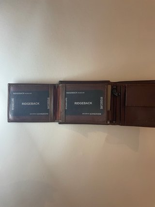 Cartera Ridgeback RFID Piel Marrón