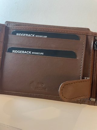 Cartera Ridgeback RFID Piel Marrón