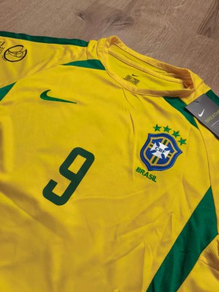 Camiseta Brasil 2002 Ronaldo