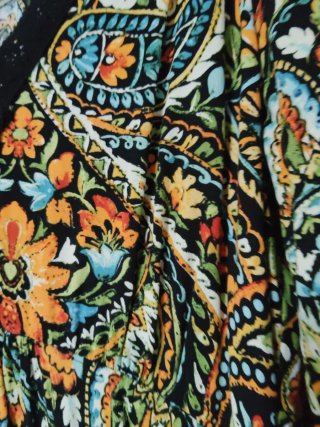 Vestido Boho Estampado Talla M