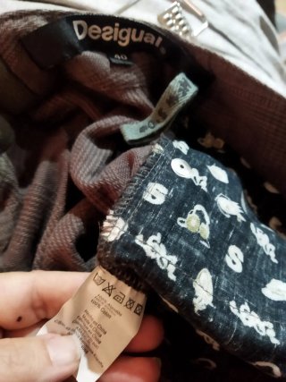 Pantalón Desigual Invierno Talla 40