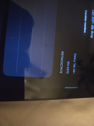 Tablet Samsung Negra