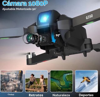 SIN ABRIR Dron con Cámara 1080P Pantalla 4.5”